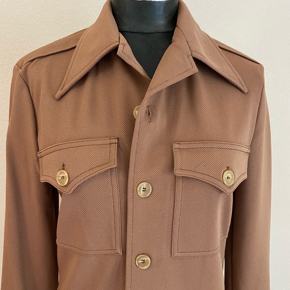 Vintage NWT! Lee Polyester Western Vega Shirt Jacket - Picture 4 of 12